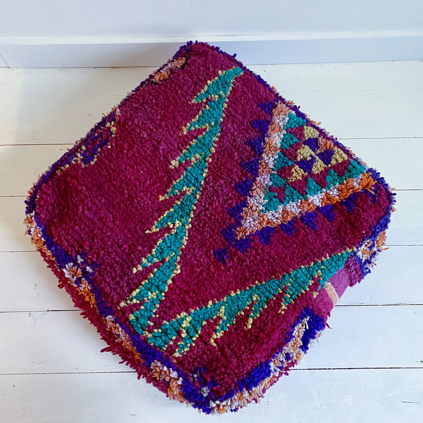 Berber Pouf no. 5 Mambo Baskets